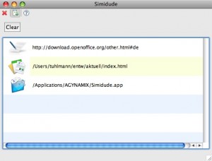 Simidude on Mac OS X 10.5